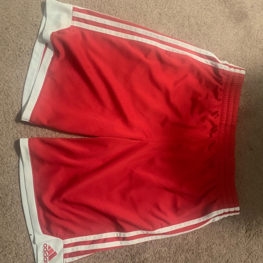 Red Adidas Shorts